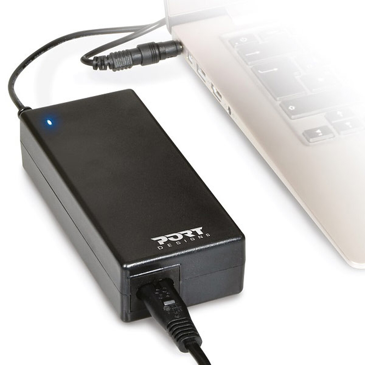 Chargeur secteur 90 watts avec 2 embouts pour PC portable DELL