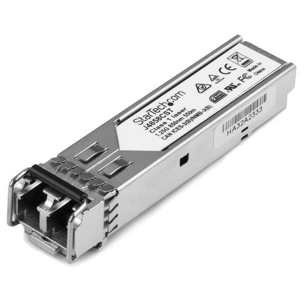 StarTech.com Module transmetteur Mini GBIC 1000BASE-SX compatible HP J4858C - Startech Com