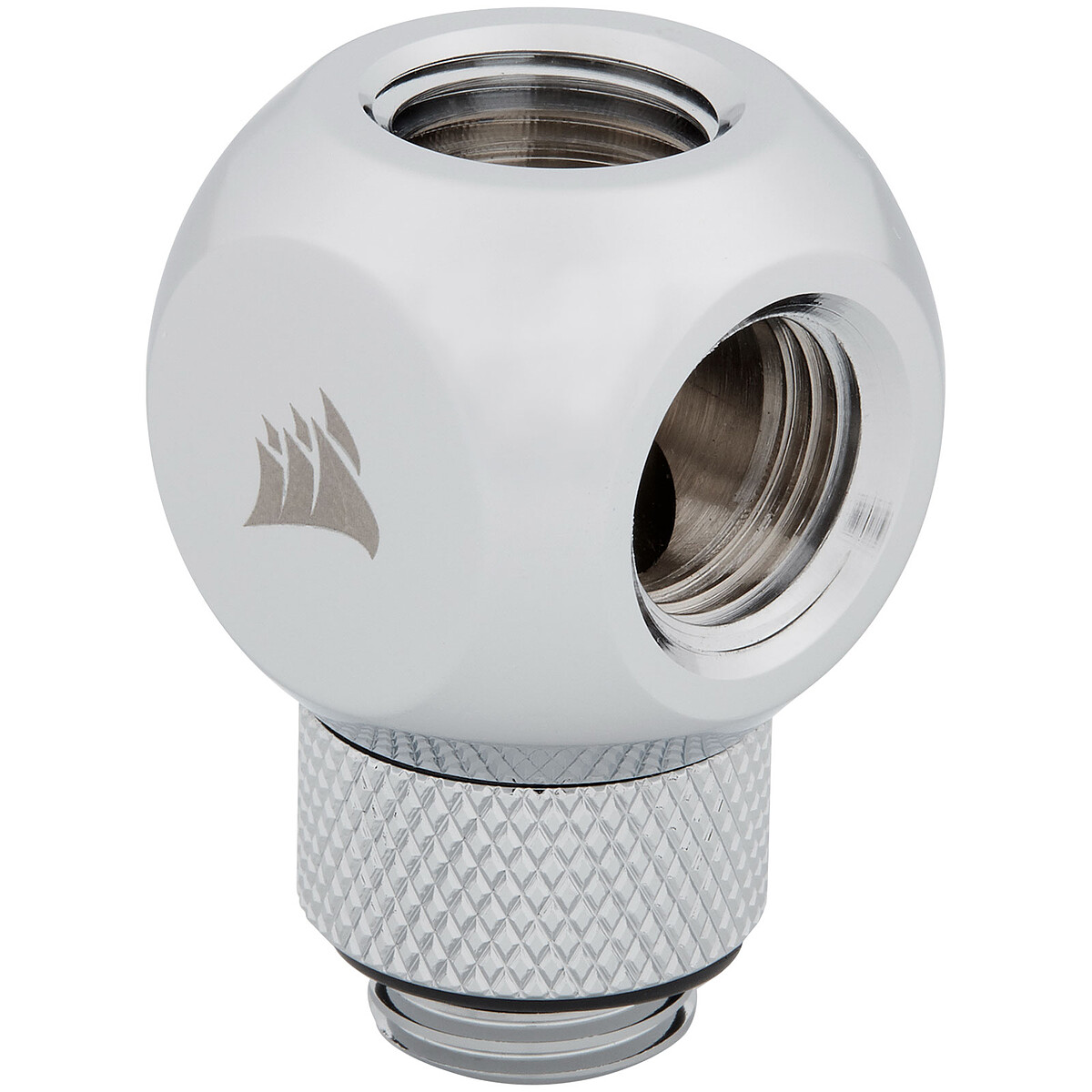 Corsair Hydro X Series XF Embout Splitter Y rotatif – Chrome