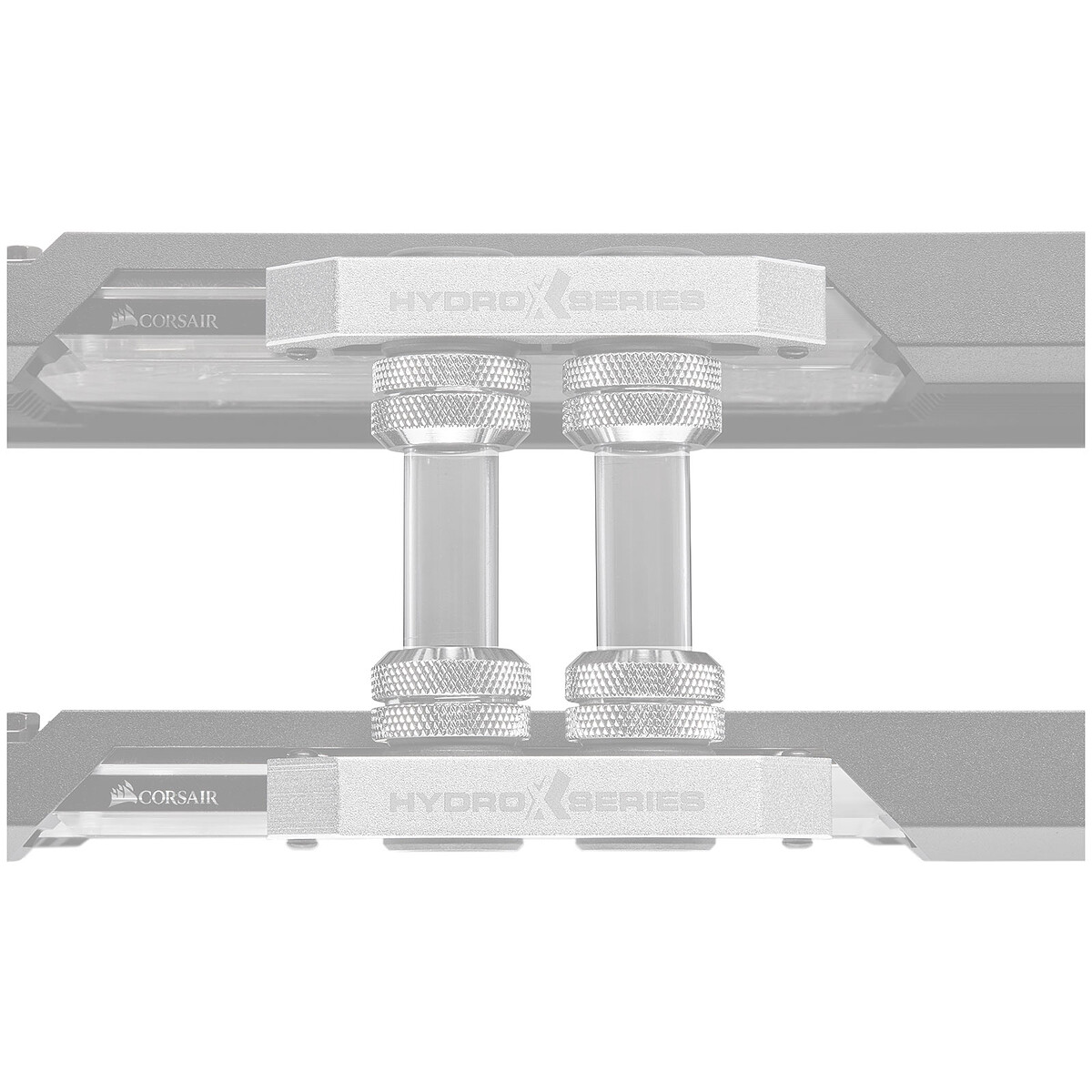 Corsair Hydro X Series XT Tuyau rigide SLI/CrossFire – Transparent (x 6)