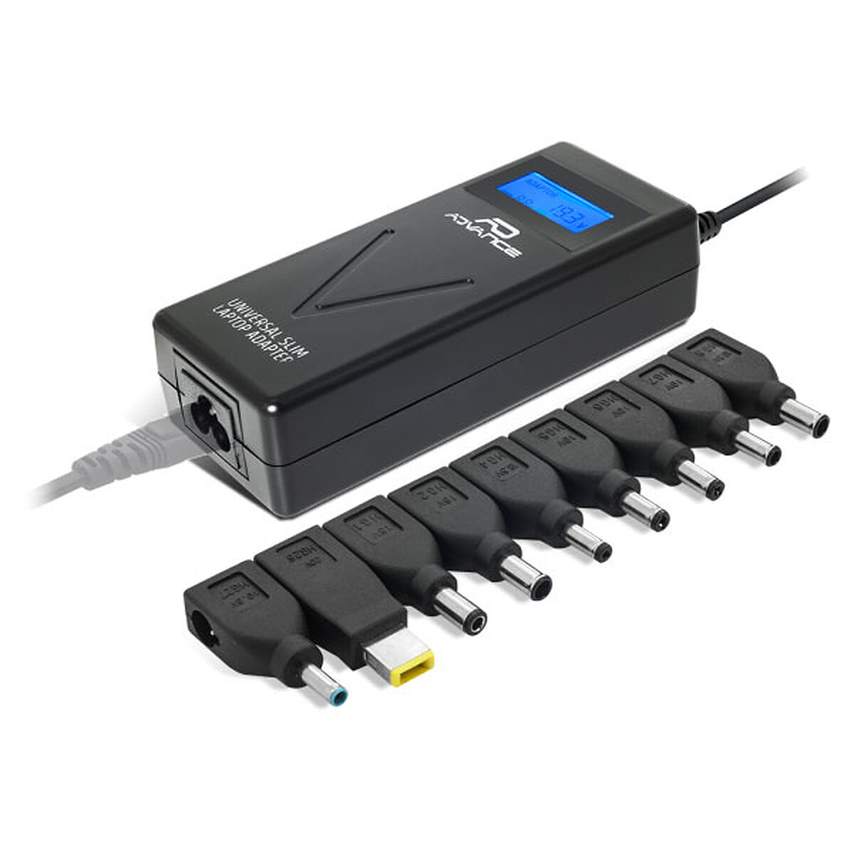 Chargeur universel 9 embouts (90W)