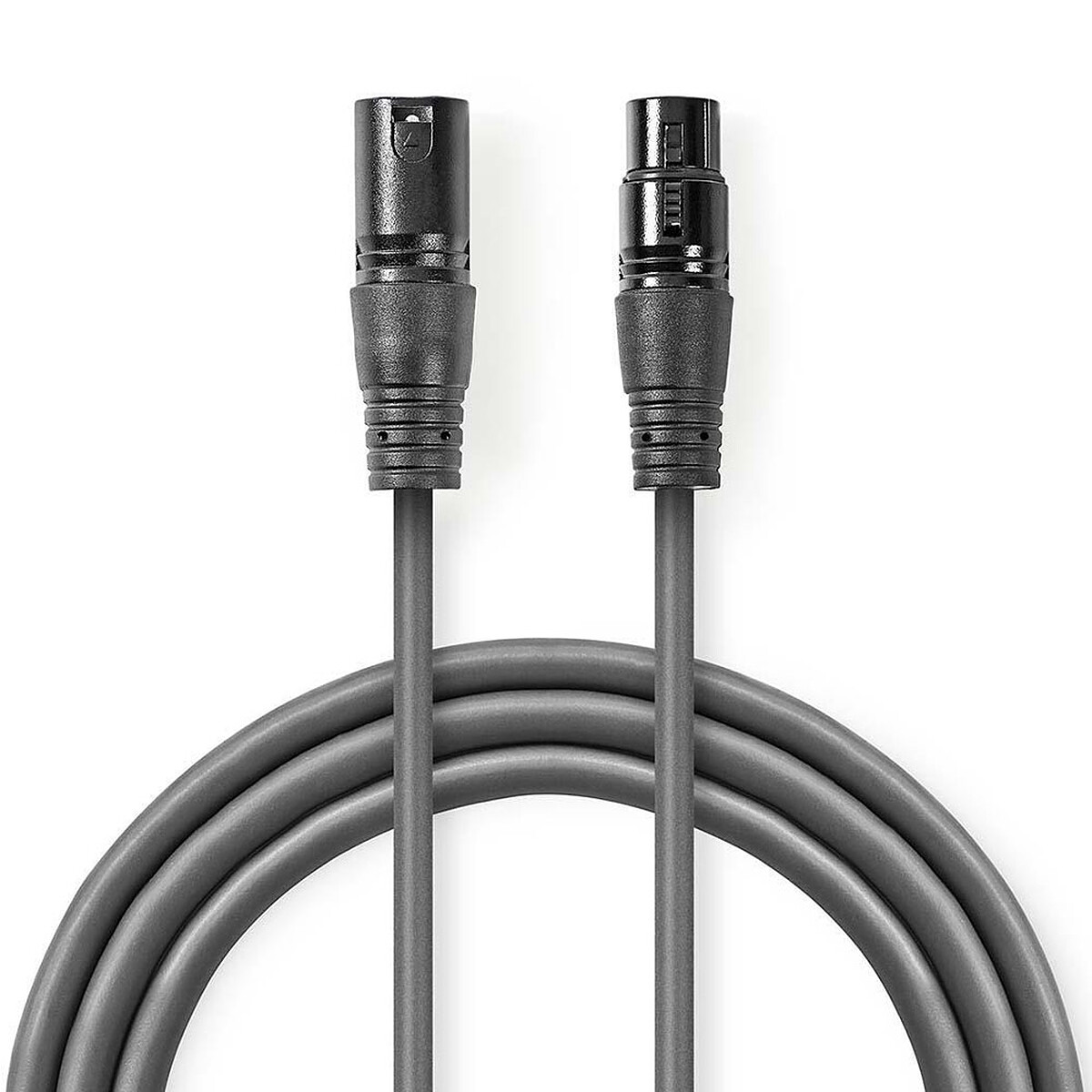 Nedis Câble XLR Symétrique M/F (1m)