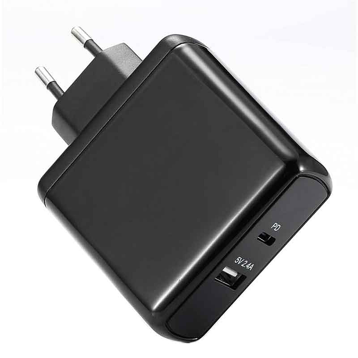 Chargeur universel USB-C 45W en USB-C et 12W en USB-A