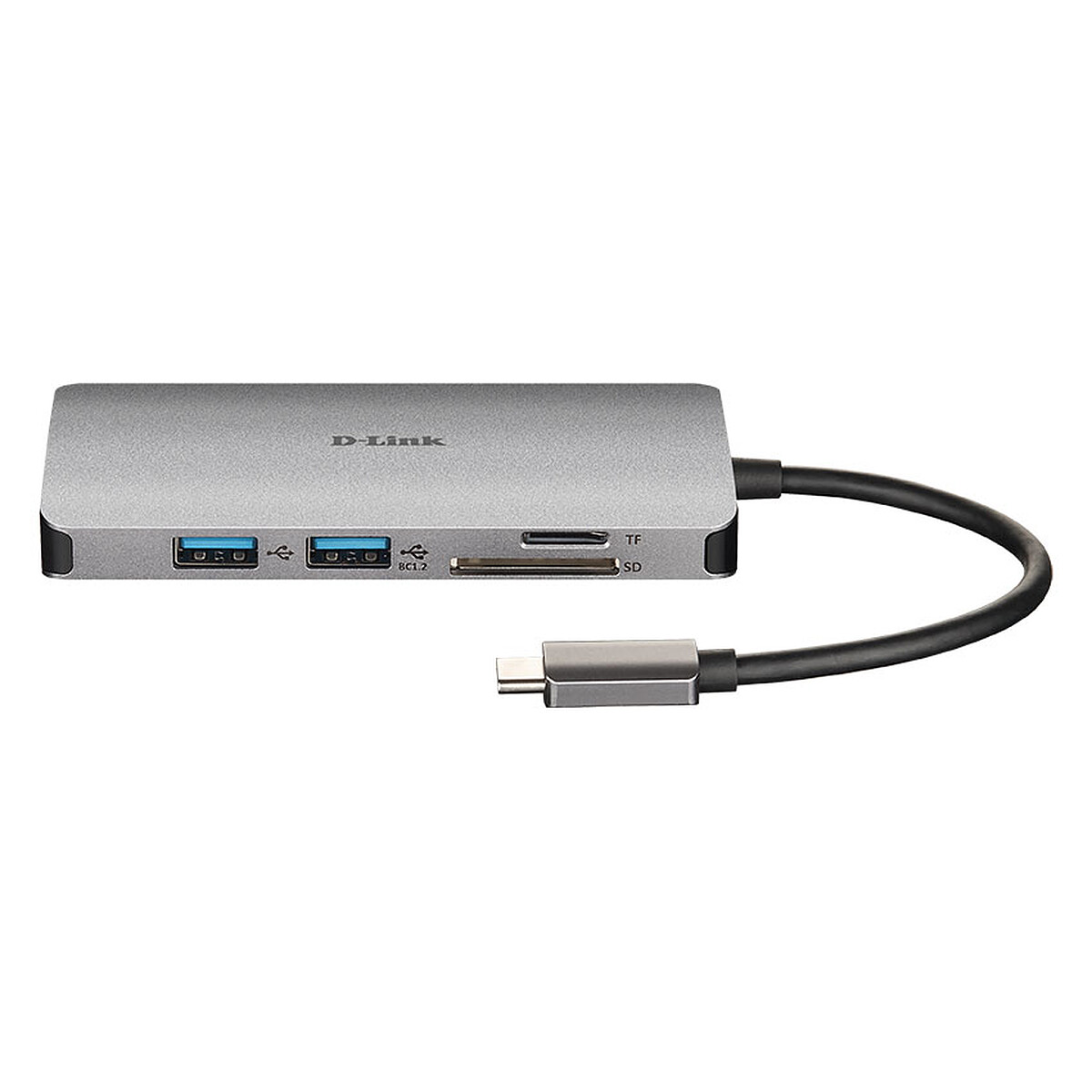 Hub USB-C 6-en-1 vers HDMI/USB/USB-C/microSD/SD