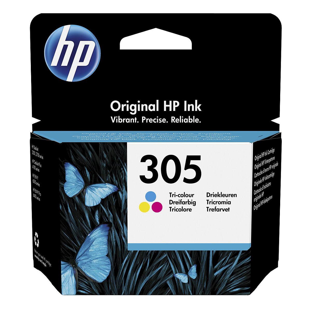 HP 305 (3YM60AE) – Cyan, Magenta et Jaune