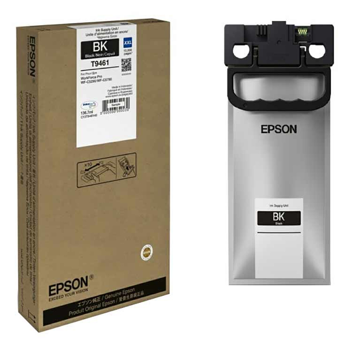 Epson WF-C5X90 Series Ink Cartridge XXL Noir (C13T946140)
