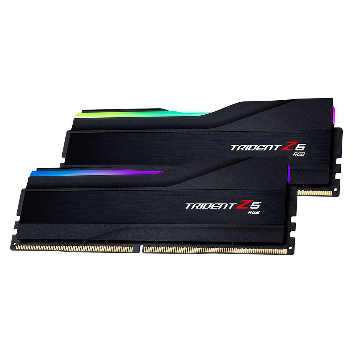G.Skill Trident Z5 RGB 64 Go (2 x 32 Go) DDR5 6000 MHz CL28 – Noir