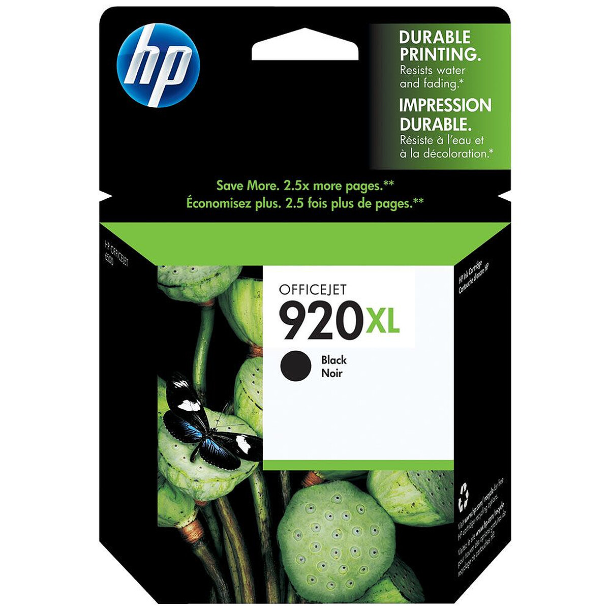 HP 920XL (CD975AE) – Noir