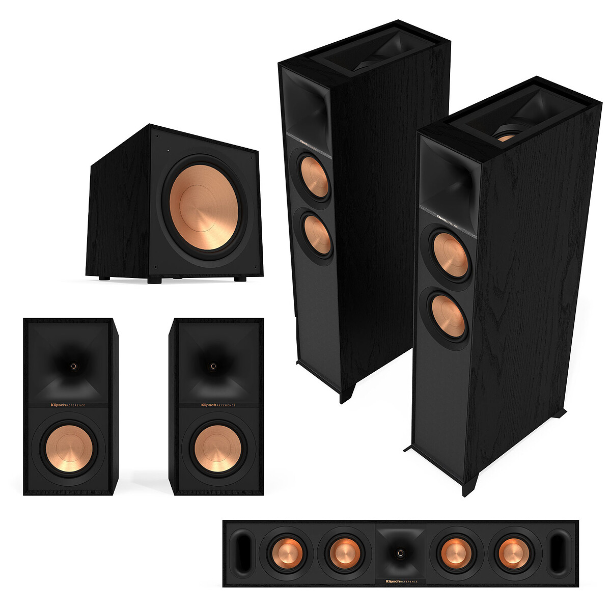 Klipsch Pack R-605FA GM 5.1.2 Atmos - Klipsch