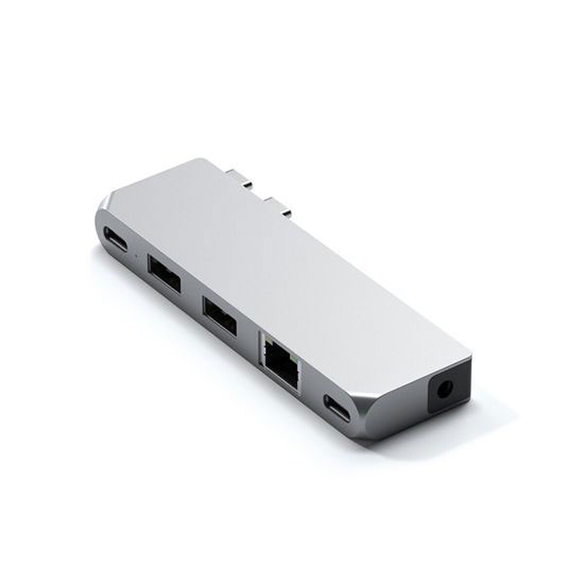 Hub Mini sur 2 ports USB-C avec port Ethernet compatible Apple MacBook