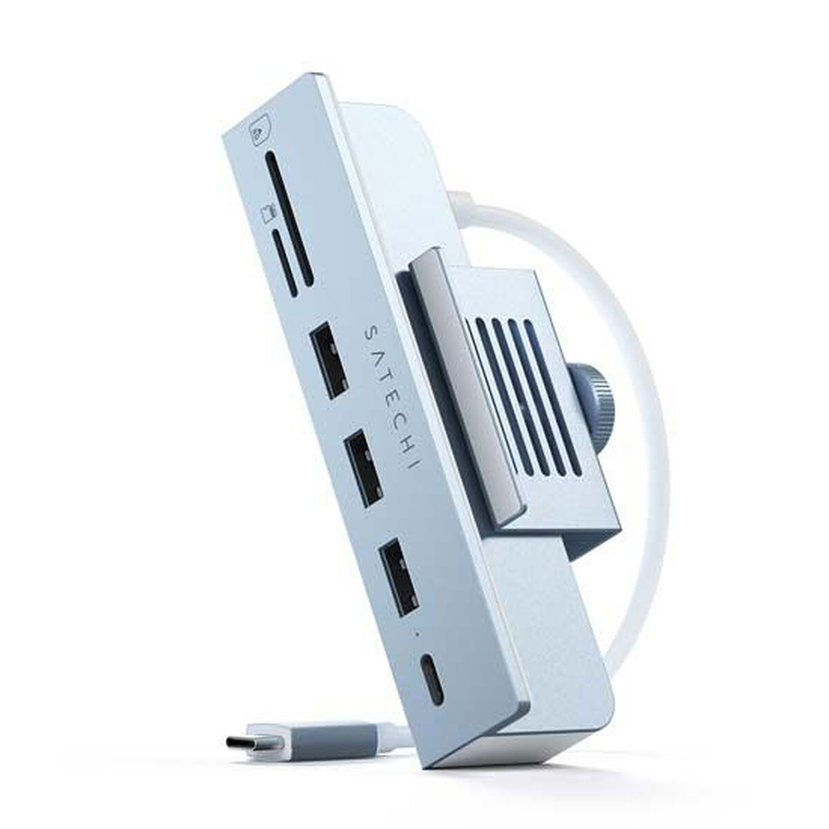 Hub USB-C pour iMac 24" avec 3 ports USB et lecteur de cartes