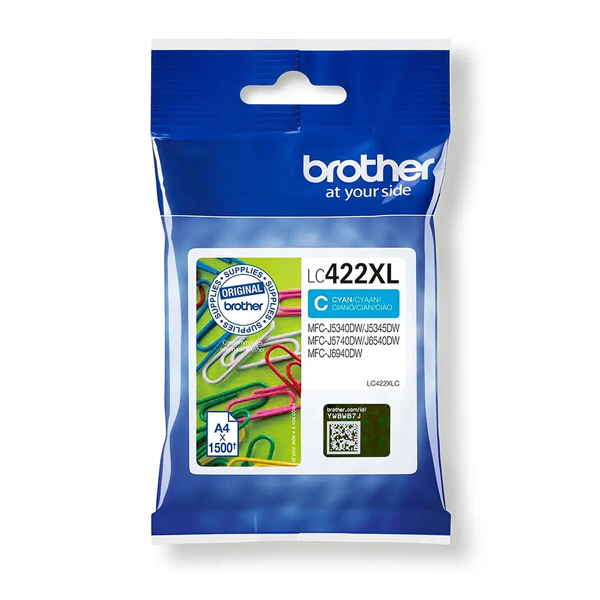Brother LC422XLC (Cyan)