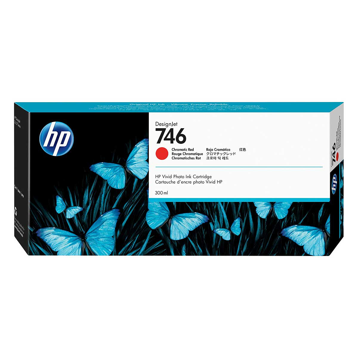 HP DesignJet 746 (P2V81A) – Rouge chromatique