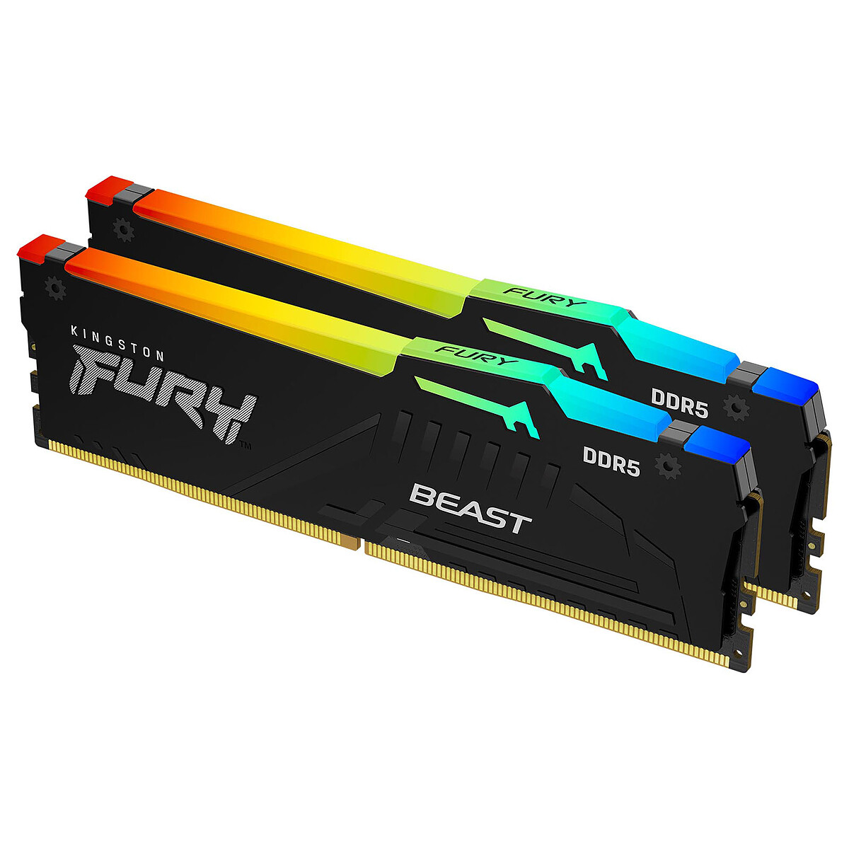 Kingston FURY Beast RGB 32 Go (2 x 16 Go) DDR5 6400 MHz CL32