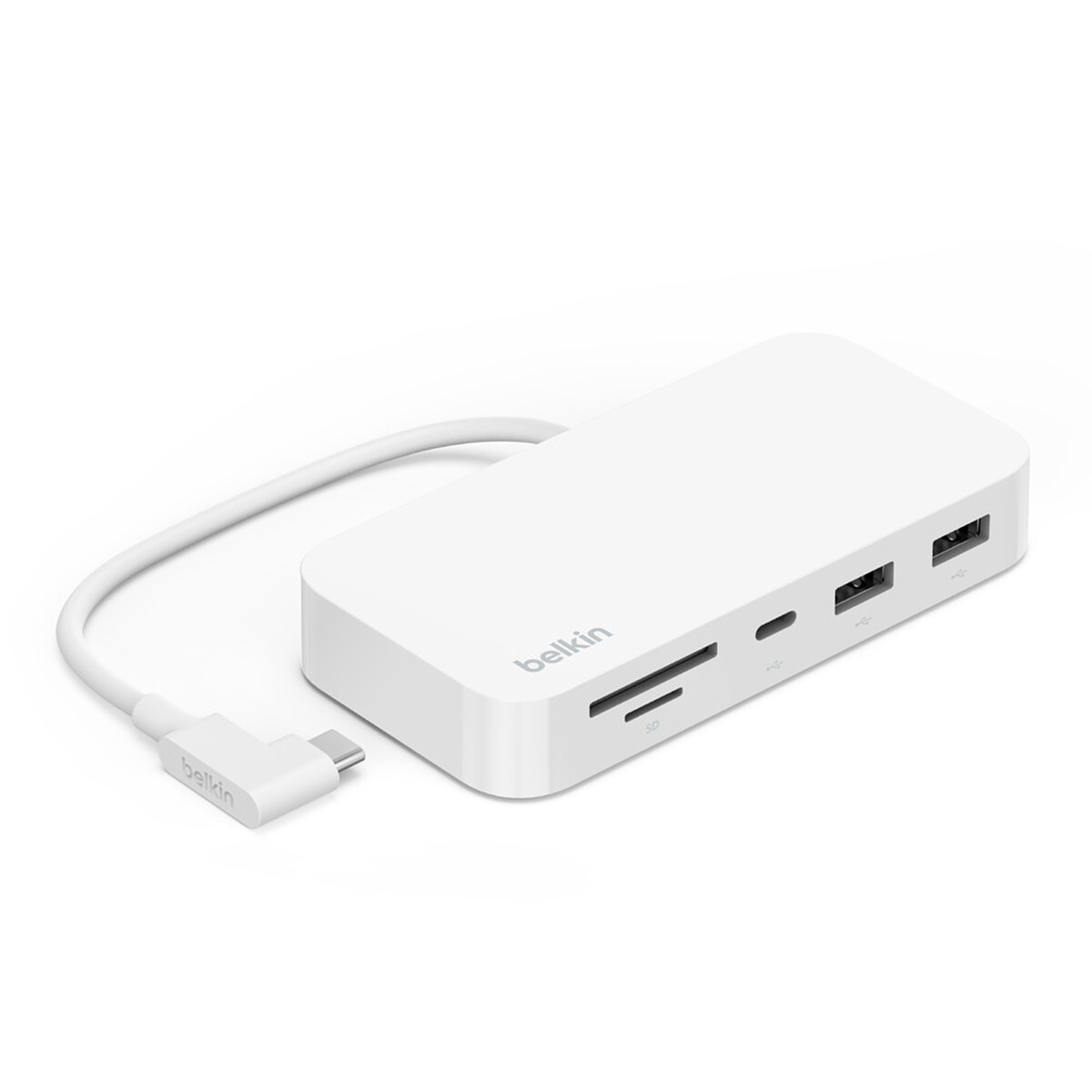 Station d'accueil USB-C 3.1 avec 1x USB-C, 2x USB-A, 1x Ethernet Gigabit, 2x SD/micro SD