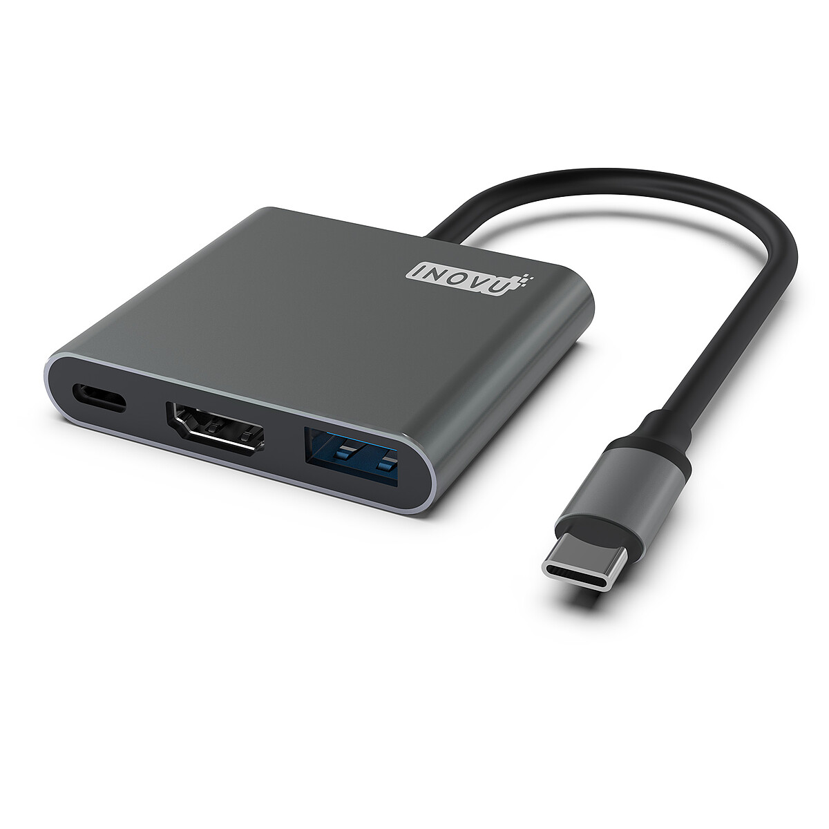 Station d'accueil USB-C avec 1x HDMI 1.4, 1x USB-A 3.0 et 1x USB-C avec Power Delivery 100W