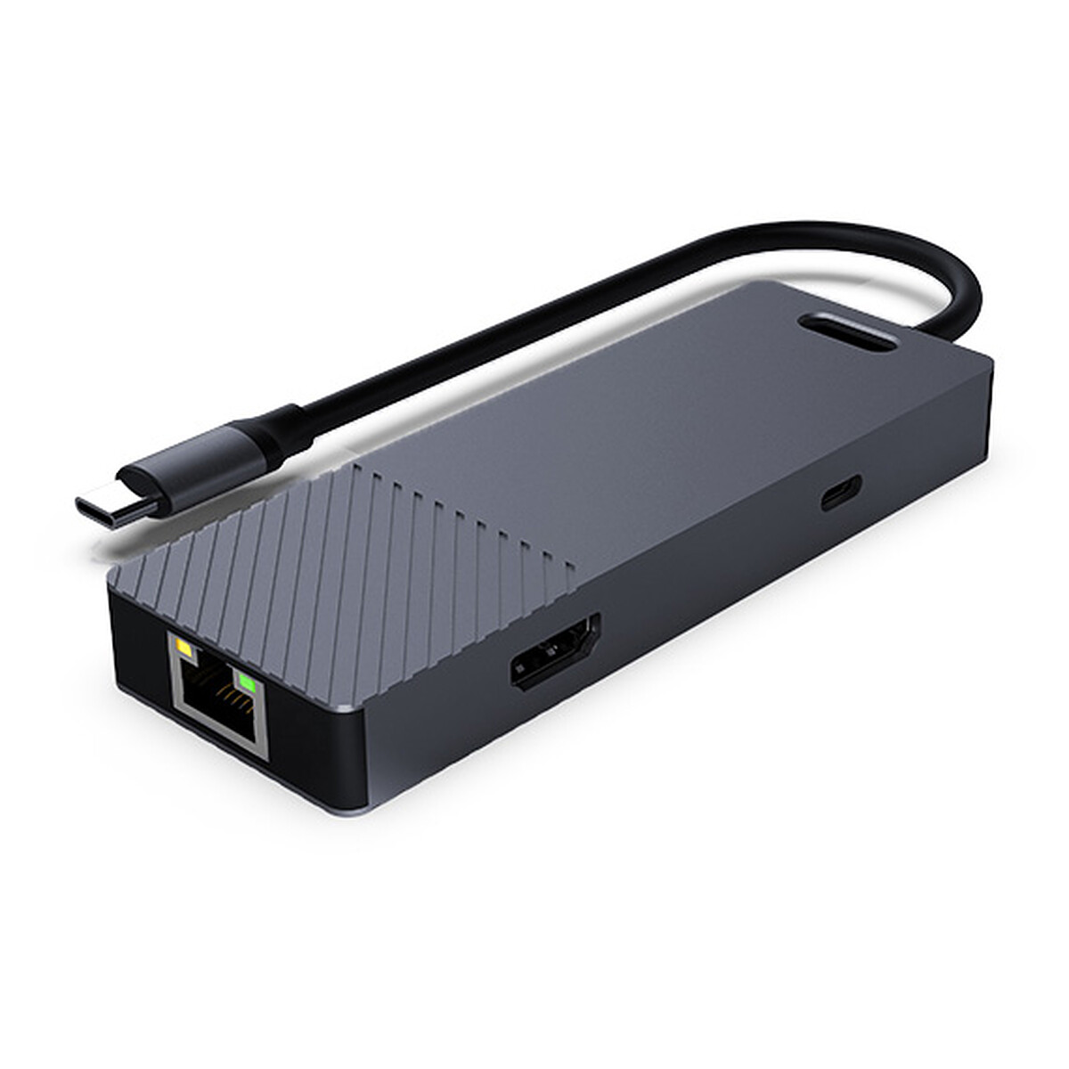 Station d'accueil USB-C avec HDMI/3x USB 3.0/Ethernet Gigabit/USB-C (PD 100W)