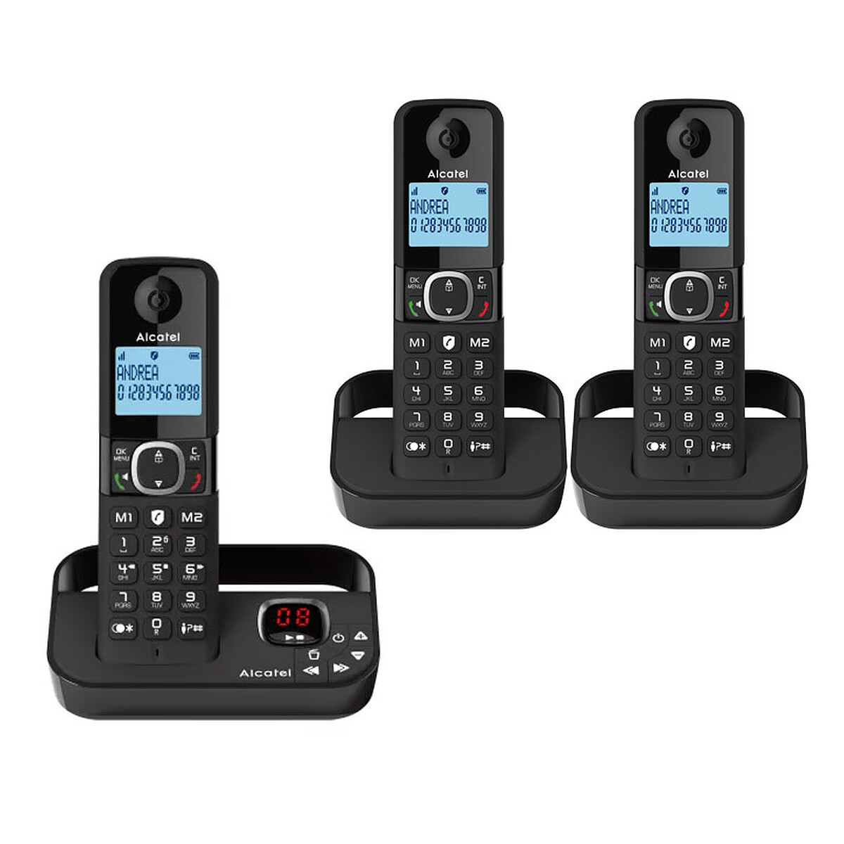 Alcatel F860 Voice Trio Noir - Alcatel