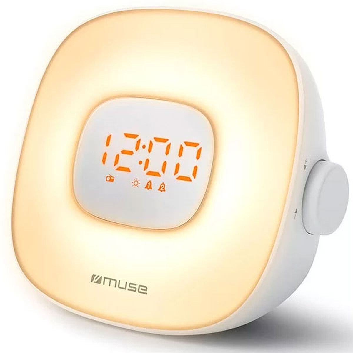 MUSE Radio réveil double alarme ML198CR - vue 4