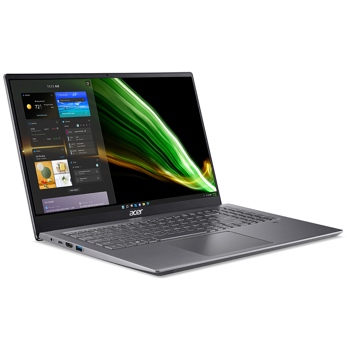 Intel Core i5-11320H 16 Go SSD 512 Go 16" LED Full HD NVIDIA GeForce RTX 3050 4 Go Wi-Fi 6/Bluetooth Webcam Windows 11 Famille