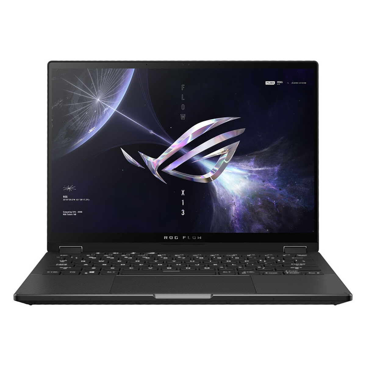 AMD Ryzen 9 7940HS 16 Go SSD 1 To 13.4" LED Tactile 165 Hz NVIDIA GeForce RTX 4060 8 Go Wi-Fi 6E/Bluetooth Webcam Windows 11 Famille