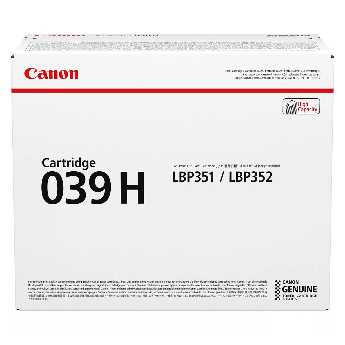 Canon 039 H – Noir