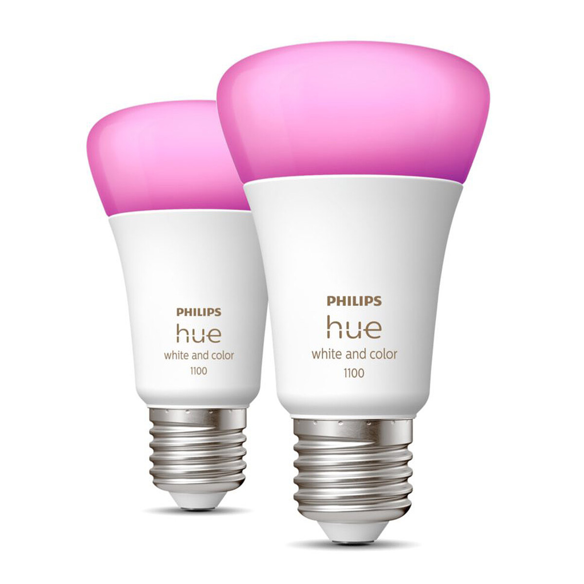 Ampoule LED connectée HUE W&C E27 x2 - vue 3
