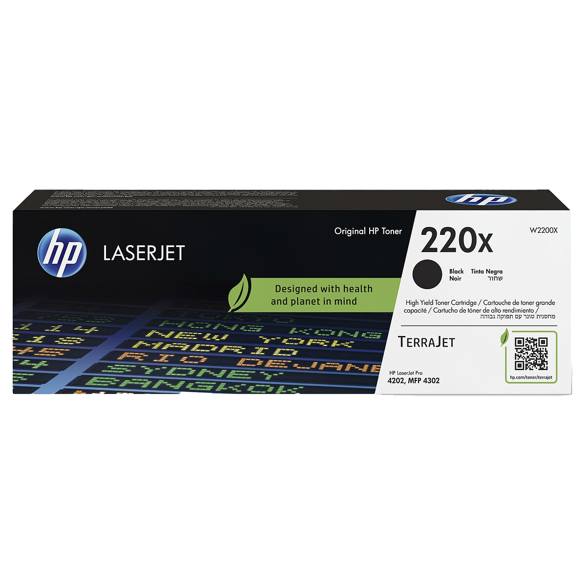 HP 220X (W2200X) – Noir