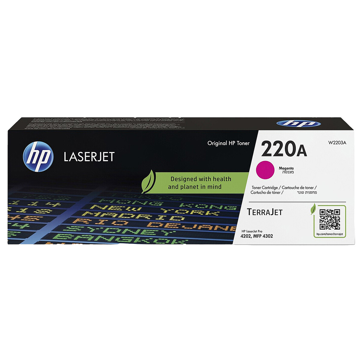 HP 220A (W2203A) - Magenta - Hewlett packard