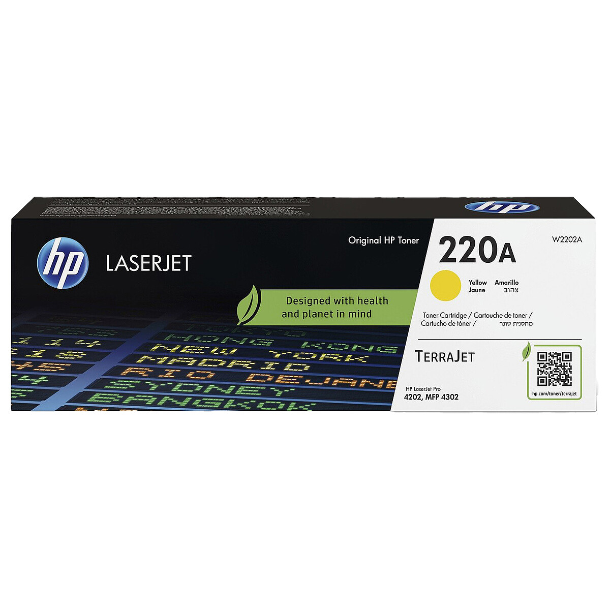HP 220A (W2202A) - Jaune - Hewlett packard