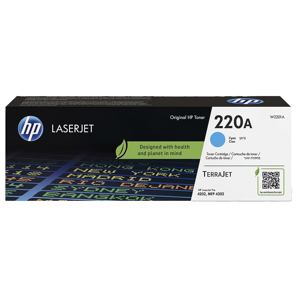 HP 220A (W2201A) - Cyan - Hewlett packard
