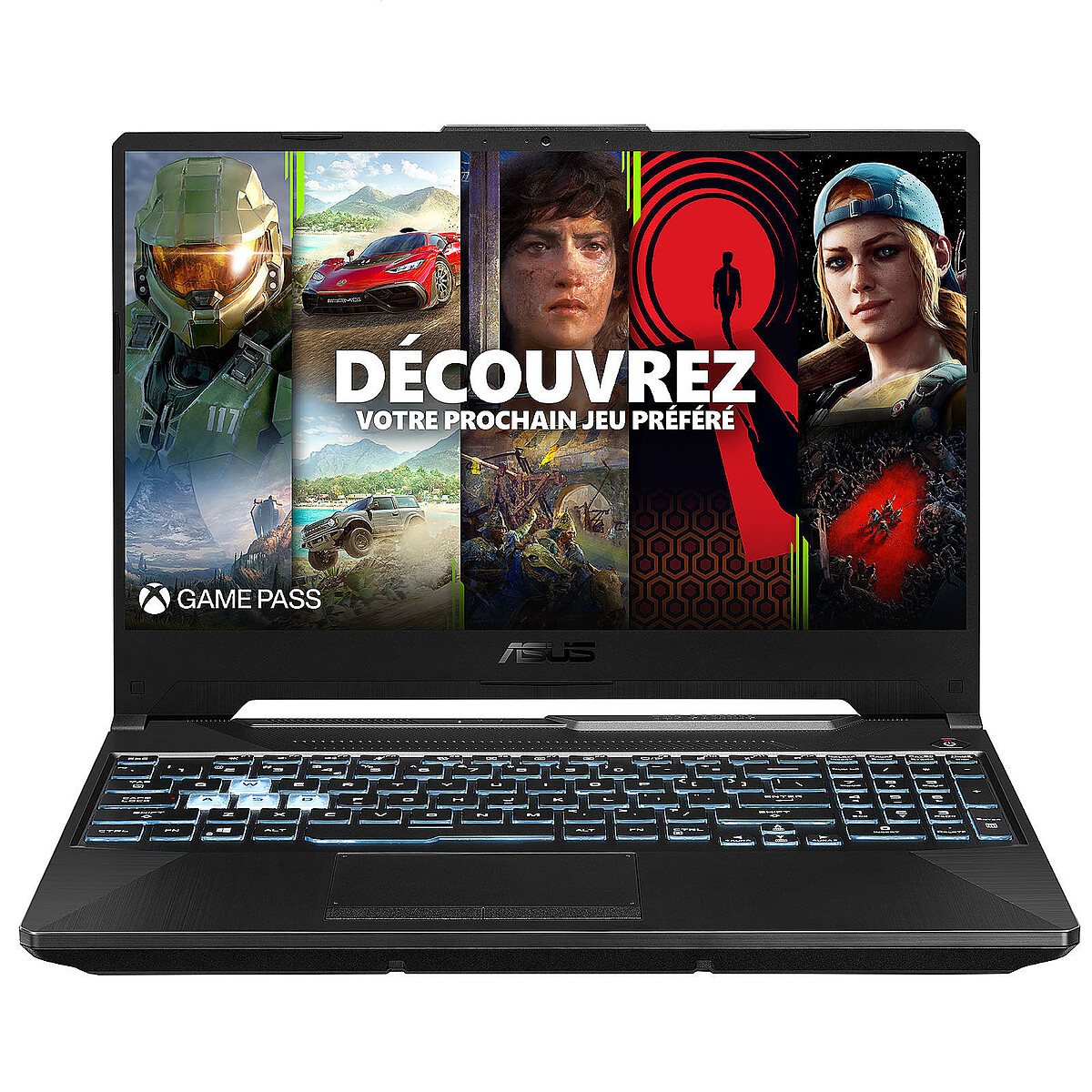 Intel Core i7-11800H 16 Go SSD 512 Go 15.6" LED Full HD 144 Hz NVIDIA GeForce RTX 3050 Ti 4 Go Wi-Fi 6/Bluetooth Webcam Windows 11 Famille