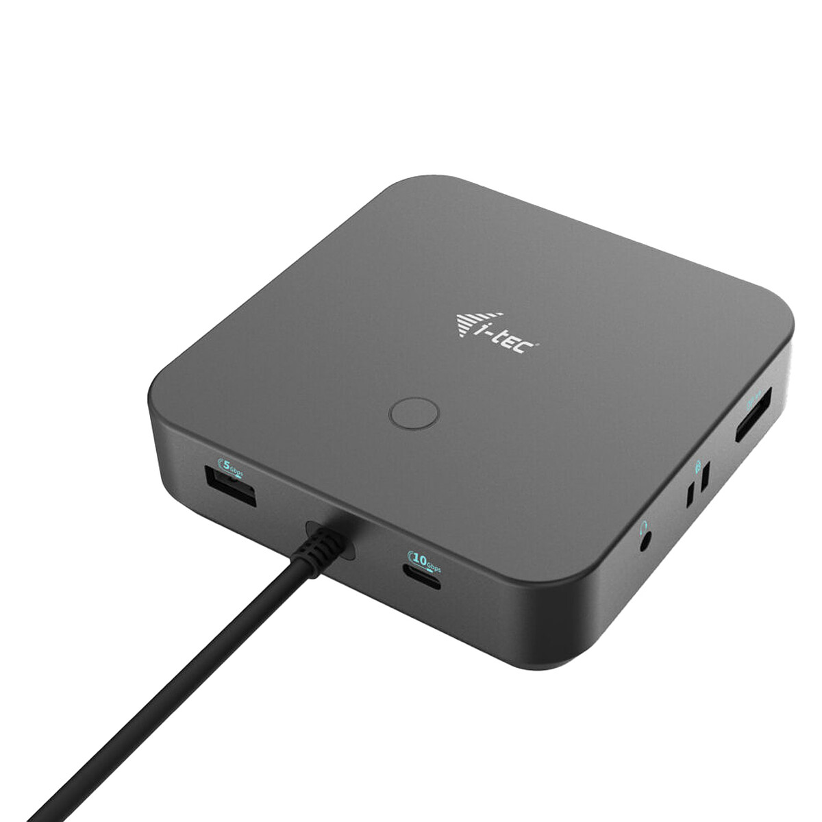 Station d'accueil USB-C avec 2x DisplayPort / 1x HDMI / 2x USB-C 3.1 / 3x USB 3.0 / 2x USB 2.0 / 1x Gigabit Ethernet / 1x port 3.5 mm Combo Audio