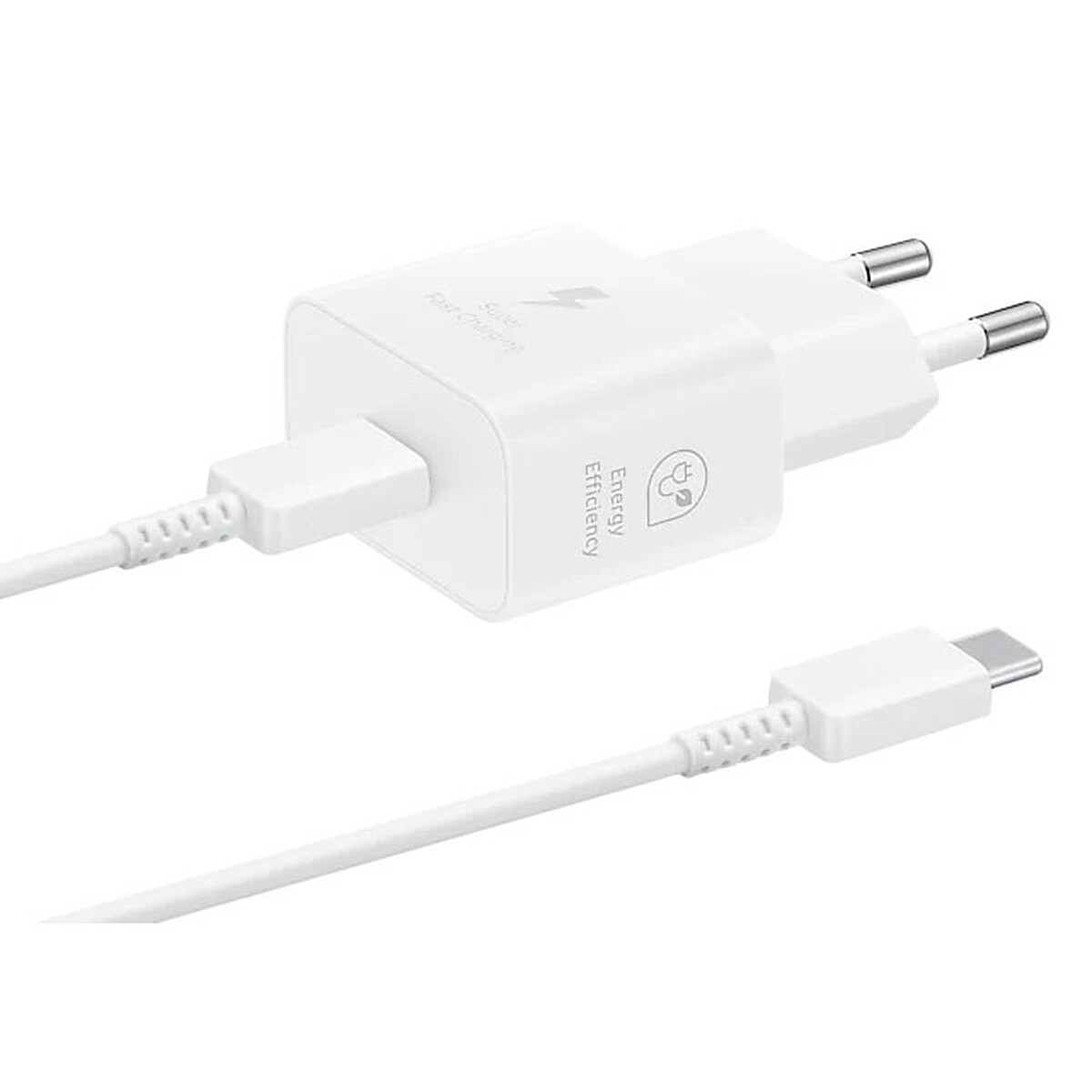 Chargeur Maison Rapide Usb c Avec Câble Samsung - vue 2