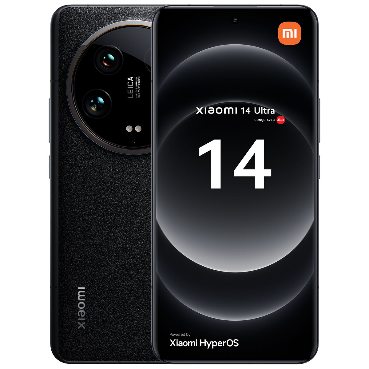 Xiaomi 14 Ultra Conçu avec Leica Noir (16 Go / 512 Go)