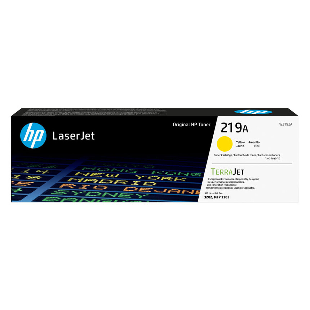 HP 219A (W2192A) - Jaune - Hewlett packard