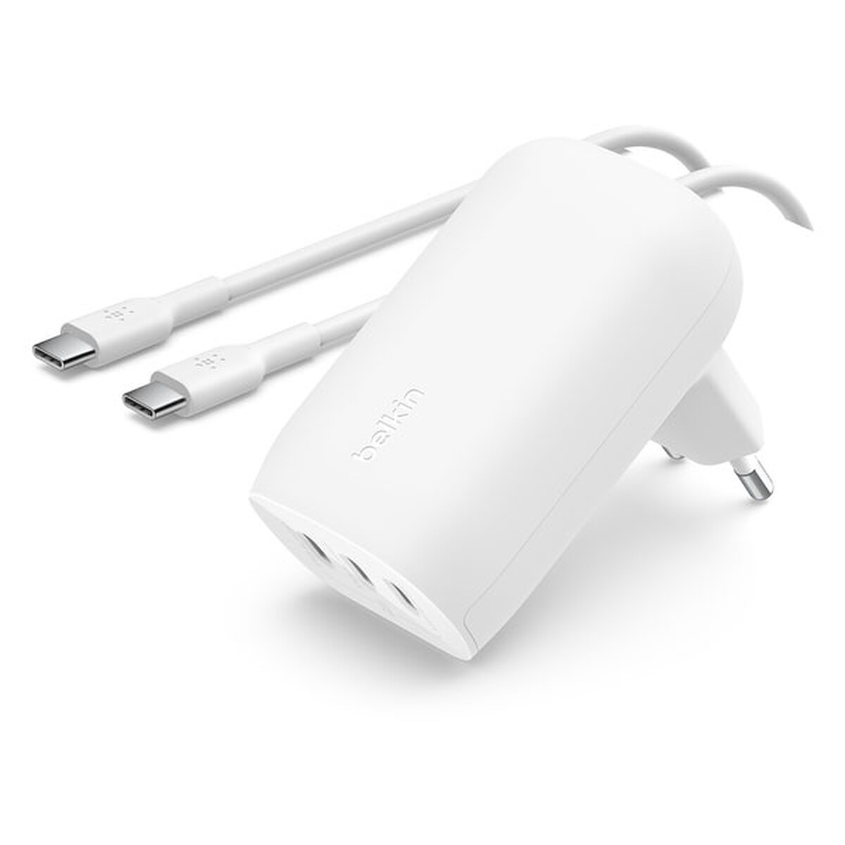 Chargeur secteur 3 port USB C PPS + cable USB C - vue 2