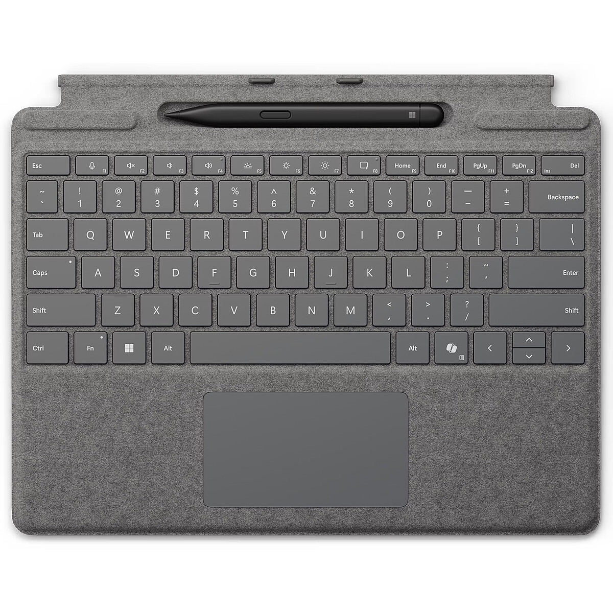 Stylet + clavier AZERTY pour Surface Pro avec pavé tactile