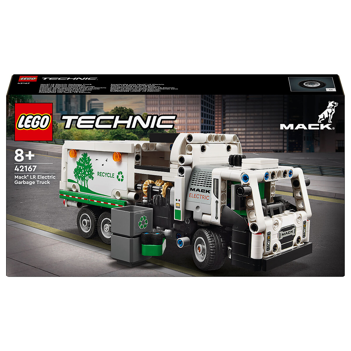 LEGO Technic 42167 Mack LR Electric Camion poubelle