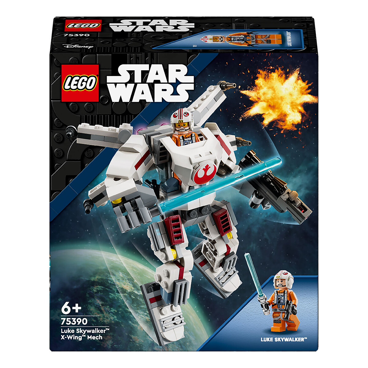 Lego Garçons Star Wars 75390 Le Robot X-Wing De Luke Skywalker