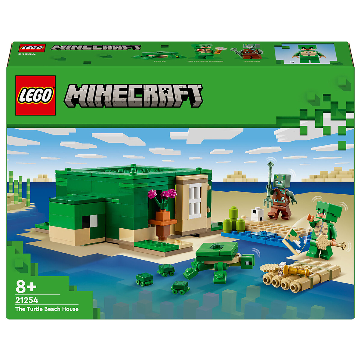 Lego Minecraft La Maison De La Plage De La Tortue 21254 Lego - vue 2