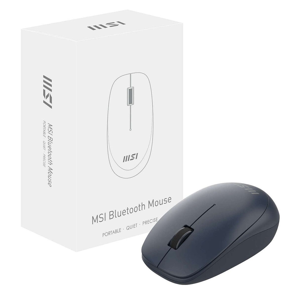 Souris Sans Fil MSI Gaming M98 Box – Optique, 2000 DPI, Design Ambidextre - vue 3