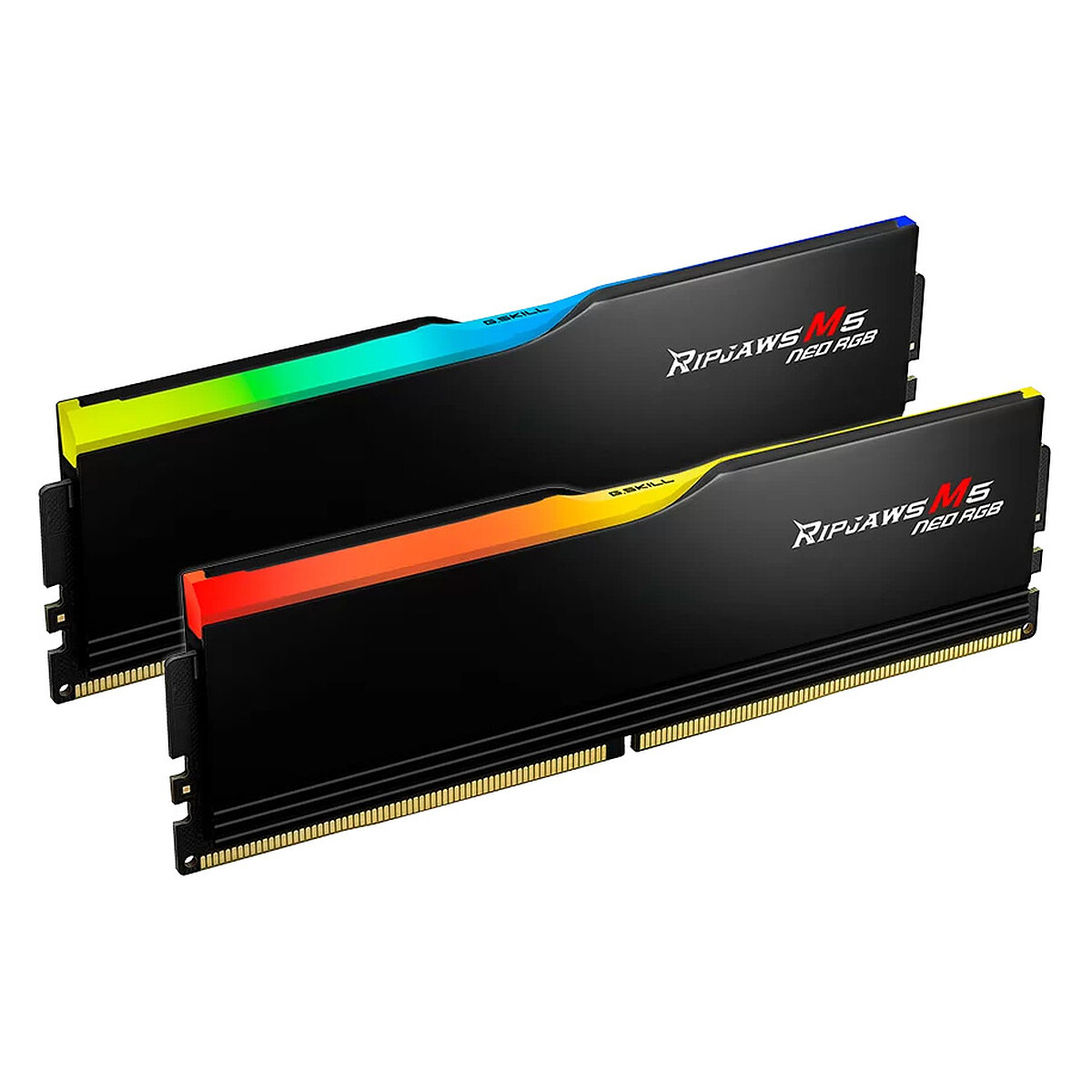 G.Skill Ripjaws M5 Neo RGB 64 Go (2 x 32 Go) DDR5 6000 MHz CL32 – Noir