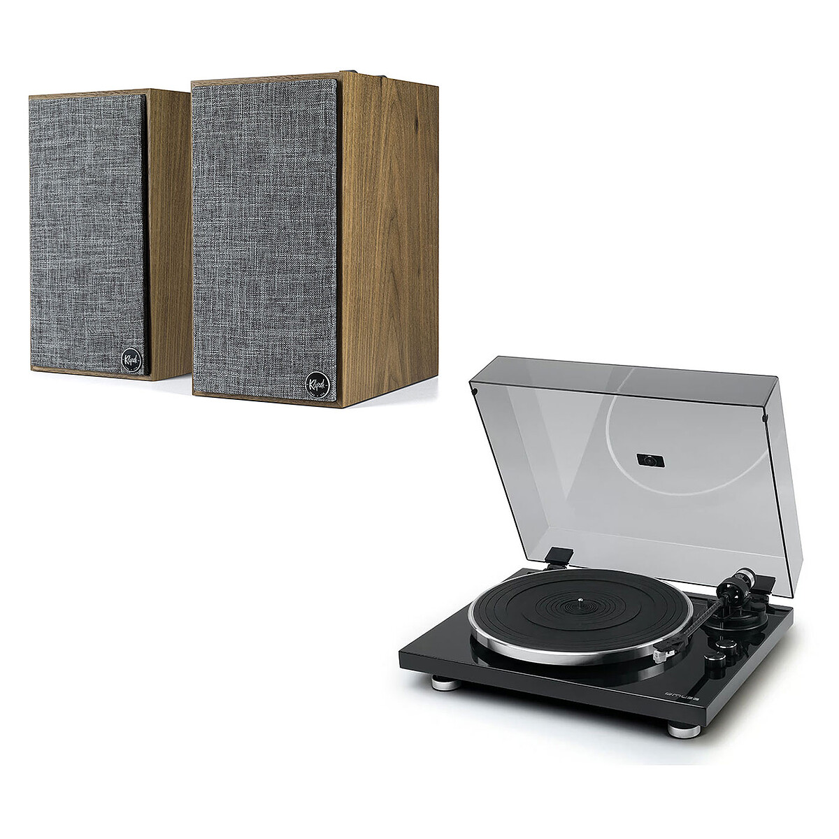 Muse MT-109 BTO Noir + Klipsch The Fives Noyer