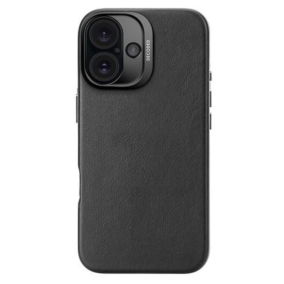 DECODED Coque en cuir pour iPhone 16