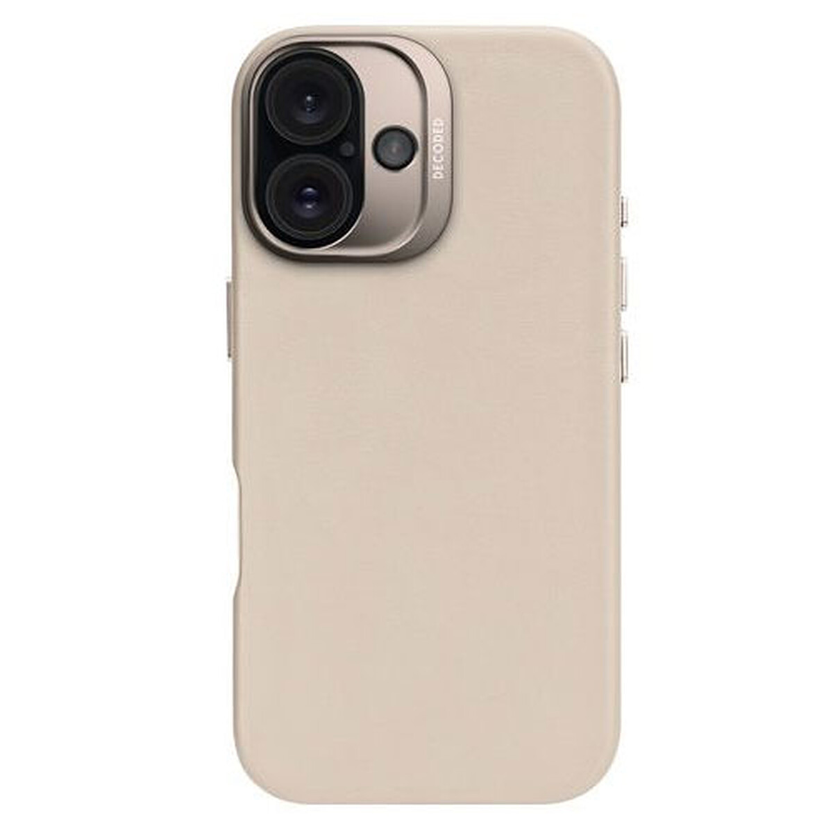 DECODED Coque en cuir pour iPhone 16