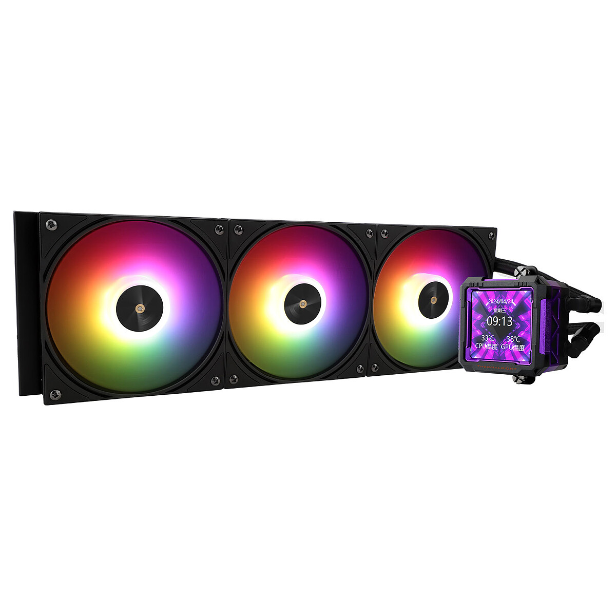Thermalright Frozen Warframe PRO 360 ARGB – Noir