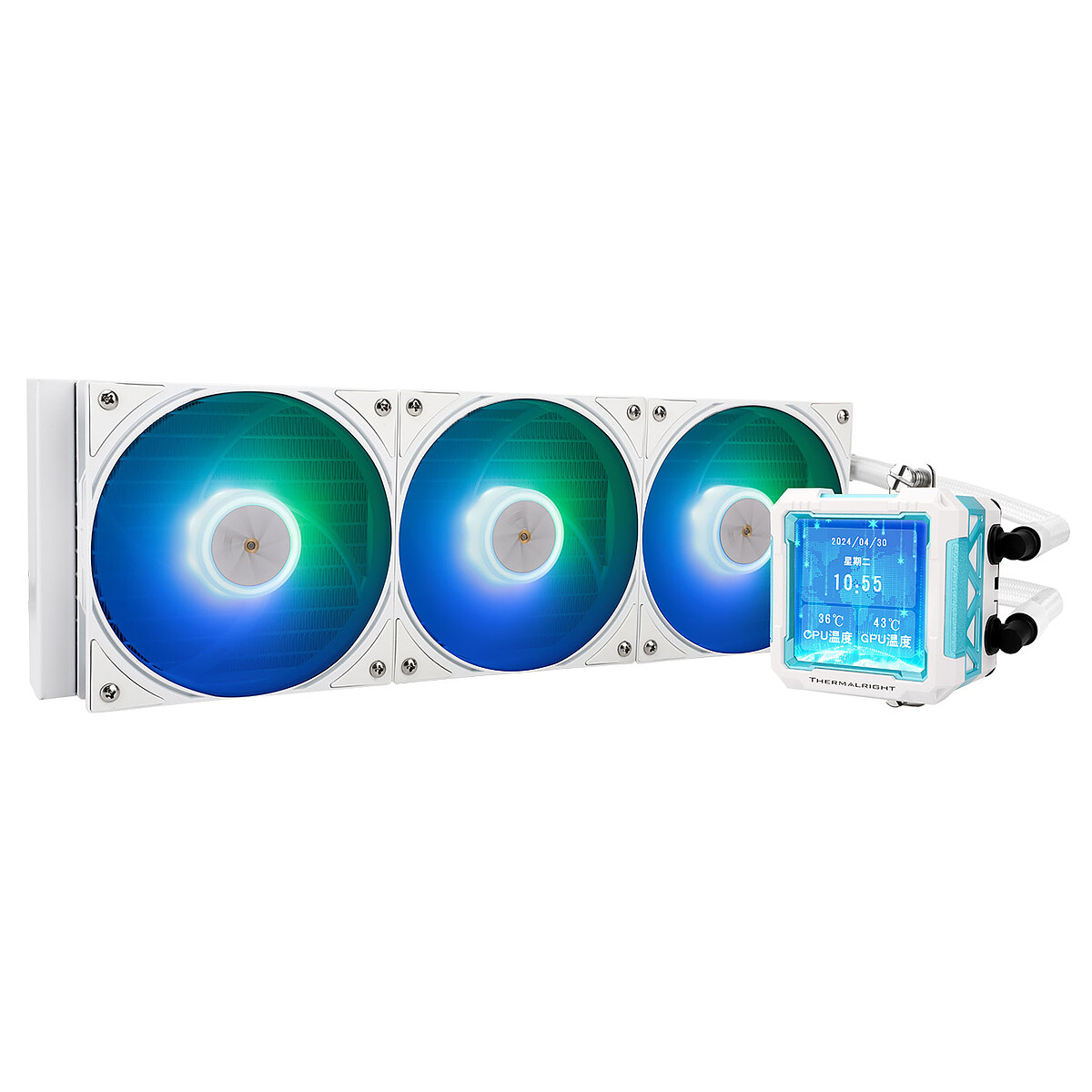 Thermalright Frozen Warframe PRO 360 ARGB – Blanc