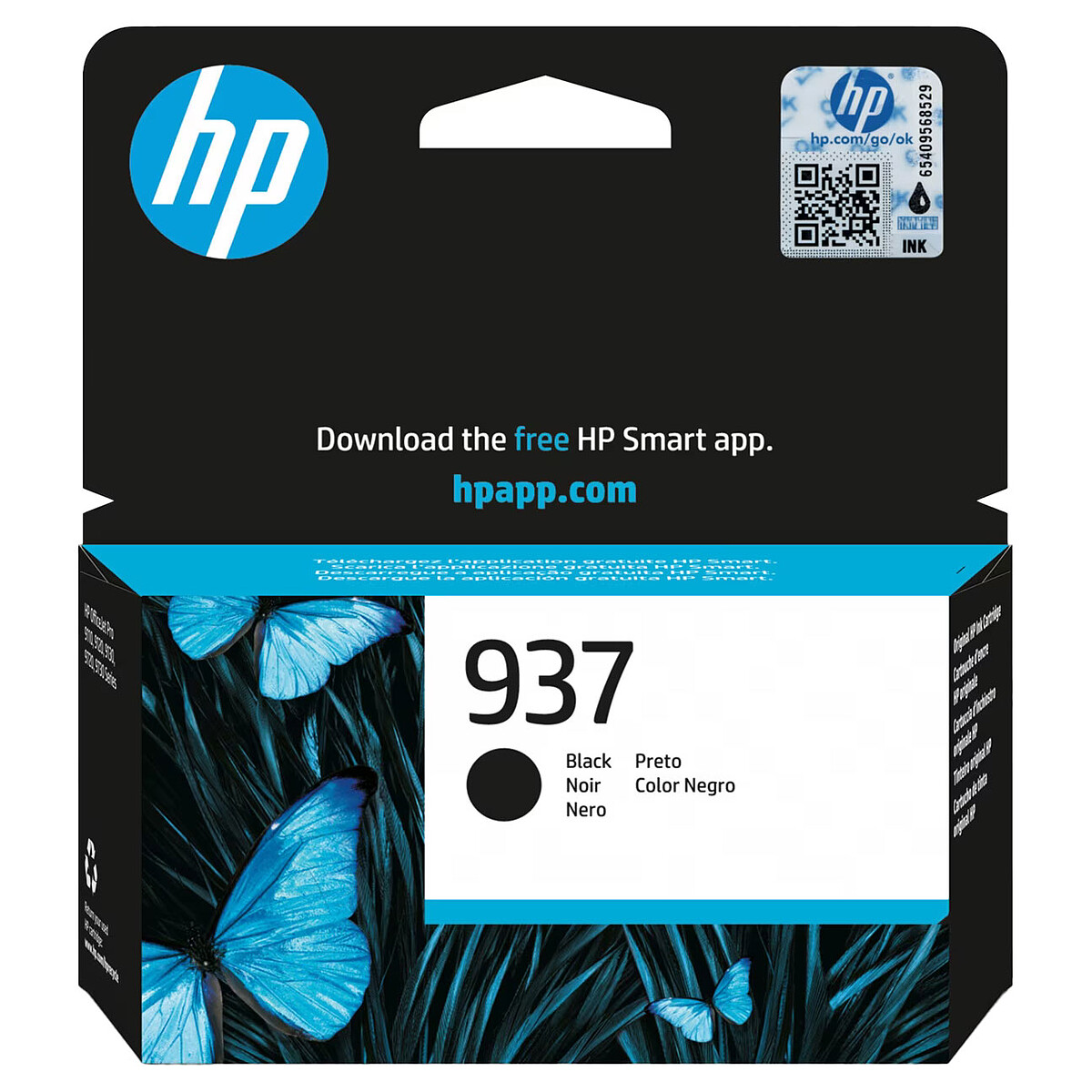 HP 937 (4S6W5NE) - Noir