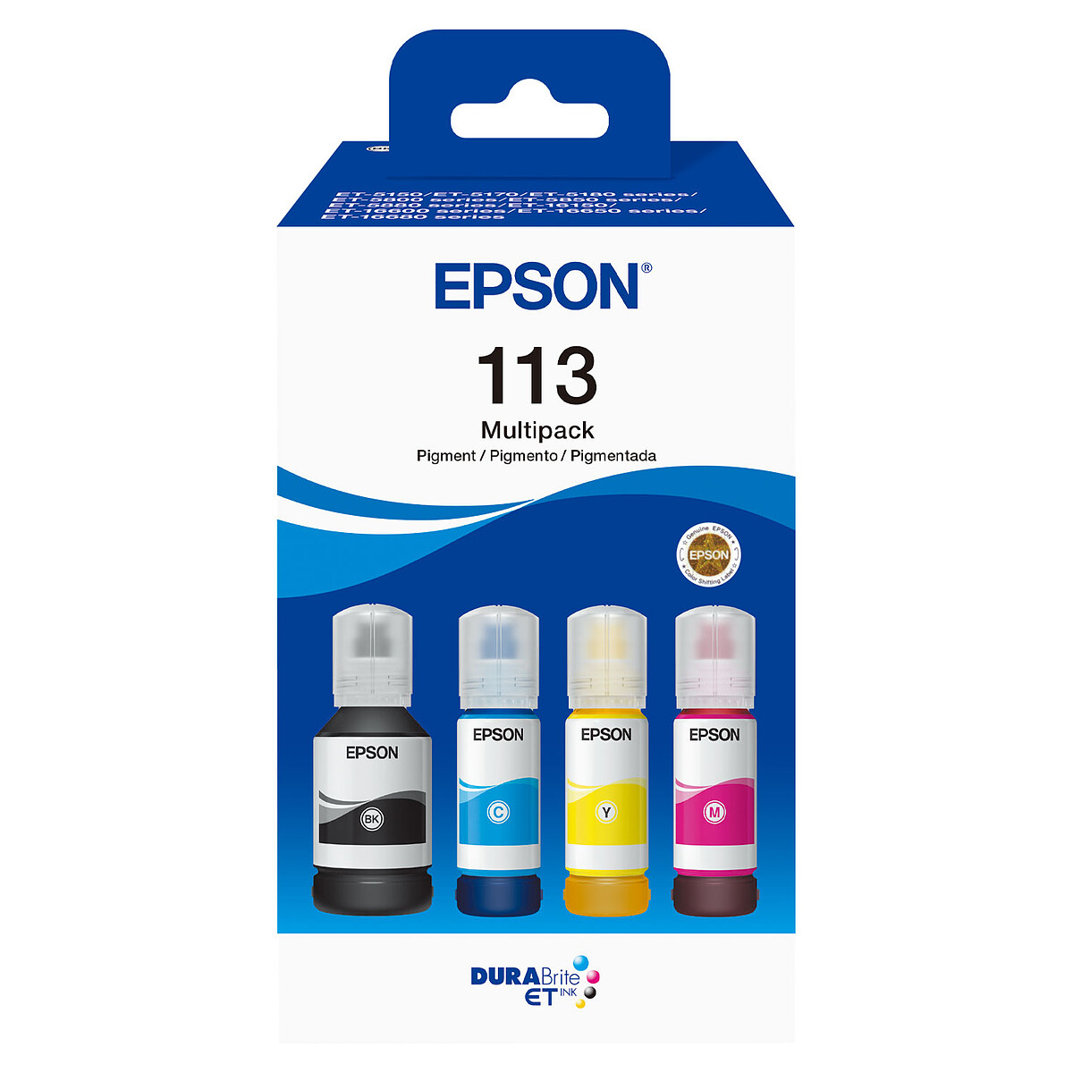 Epson 113 EcoTank 4 Colour Multipack - Epson